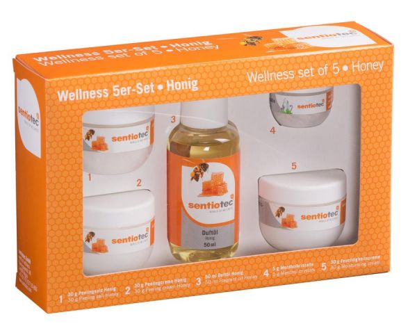 Wellness 5-er Set Grüner Tee