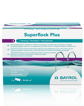 Bayrol Superflock PLUS, 8 Kartuschen à 125g